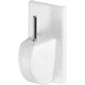 TESA Powerstrips gordijnhaken wit 4 haken + 6 strips