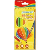 Keyroad Aquarel Potloden Set 12 Kleuren met Penseel