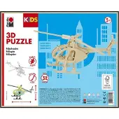 Marabu Holzartikel 3D Puzzle, Helikopter