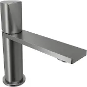 Blaufoss Eris EcoStart standaard wastafelkraan Brushed Gunmetal