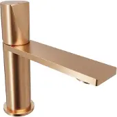 Blaufoss Eris EcoStart standaard wastafelkraan Brushed Rosegold
