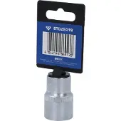 BRILLIANT TOOLS 1/2" Twaalfkant-dopsleutel 19 mm - BT022419
