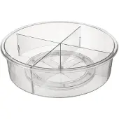 Orion - Draaiplateau Organizer - 360° Rotatie - 30cm - Transparant