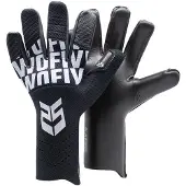 Twofive Durban10 Pro Junior Goalkeeper Gloves Zwart 8 Kinderen