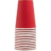 PROnappe kartonnen-drinkbeker, rood, 0,2 l