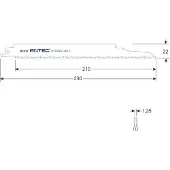 Rotec Reciprozagen RC310 / (VPE 5 stuks) - 5250310