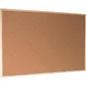 Esselte Prikbord - Kurk - 80x60cm - Met speldjes - Natuurbruin