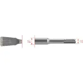 Rotec SDS+ Patentvoegbeitel kortmodel 6mm dikte 32x125 - 2160010