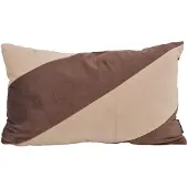 NOVÉE Velvet swirl beige / | 30 x 50 cm | kussenhoes | polyester