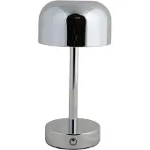 Leitmotiv Tafellamp James LED - Zilver - 12.5x12.5x24.5cm - Scandinavisch