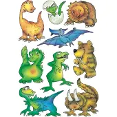 Herma Stickers dino's - 10 stuks