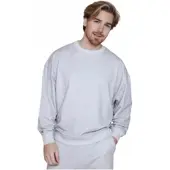 Snurk Sweater Unisex Slow On Purpose Grey Relaxed-XS / S