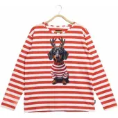 Snurk Long Sleeve Shirt Women Pierre Xmas-L