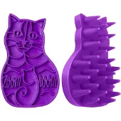 Kong zoomgroom paars - 11,5x7x3 cm