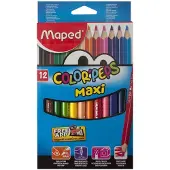 Maped Kleurpotloden Color Peps Jumbo set van 12 (2 jaar+)
