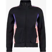 Osaga meisjes trainingsvest zwart roze maat 116