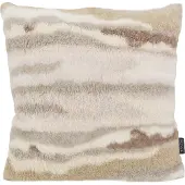 NOVÉE Mare plush beige | 45 x 45 cm | kussenhoes | polyester