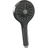 Brauer 3-Standen handdouche gunmetal geborsteld PVD