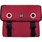Willex Dubbele Fietstas - Canvas - Reflectie - 30 liter - Universele Bevestiging -Rood