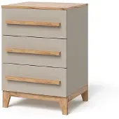 VitaliSpa Malia Dressoir – 60 x 88 cm met 3 laden Kasjmier