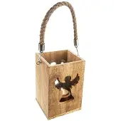 Orion - Houten Lantaarn - Engel - 20,5 cm