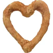 Trixie denta fun chicken heart 14 cm 125 gr 25 st - Hondensnacks