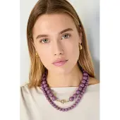 Yehwang Kralenketting Colour XL - Paars