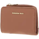 Mandarina Duck Leren portemonnee Mellow Wallet Pecan Nut Lichtbruin