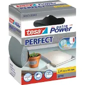 TESA Textieltape extra Power Perfect Grijs 38 mm (B) x 2,75 m (L)