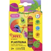Jovi Plastilina Kleiset 6 stuks Neon 15 g