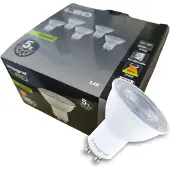 Toolstation LED lamp spot GU10 3.4W 345lm 2700K (5 Stuks)