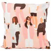 Gek op kussens! Sierkussen independent women | 45 x 45 cm | katoen/polyester