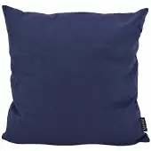 Gek op kussens! Uni donkerblauw | 45 x 45 cm | kussenhoes | katoen / polyester