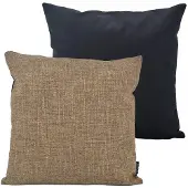 NOVÉE Picasso paris gold black | 45 x 45 cm | kussenhoes | velvet/polyester