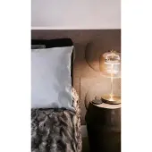 Gek op kussens! Sierkussen croco licht | 45 x 45 cm | pu leder