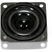 Visaton K 40 SQ - 8 Ohm 1.6 inch 4 cm Mini-luidspreker 0.5 W 8 Ω Kunststof membraan