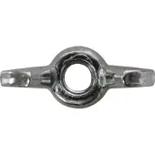 Toolcraft 812810 Vleugelmoer M6 Staal Verzinkt 100 stuk(s)