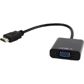 Gembird A-HDMI-VGA-03 video cable adapter 0.15 m HDMI Type A (Standard) VGA (D-Sub) Black