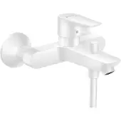 Hansgrohe Talis E ééngreeps badmengkraan opbouw, mat wit