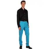 Coppens Herenbroek Classic turquoise | Maat 58