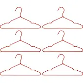 House Doctor Wire hanger 6-pack Rood