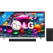 LG 55" Smart UA75 4K (2025) + DS40T