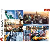 Trefl puzzel - New York collage - 4000 stukjes legpuzzel karton.