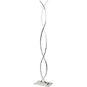 LINDBY Vloerlampe , Bobi, Metallic, Woonkamer, Aluminium, Modern