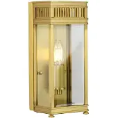 Elstead Lighting LED Buitenlamp Holborn | 1X E14 Max 40W | IP44 | Dimbaar | Brushed Brass
