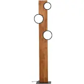 Brilliant staande lamp, 140 cm, "Cheesy" bruin, IP20, met geïntegreerde 20 Watt LED