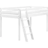 Beliani ASCOUX - Kinderbed - Wit - 90 x 200 cm - Dennenhout
