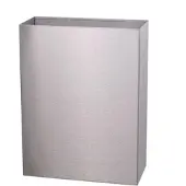All Care Open afvalbak RVS 25l Dutch Bins CLB25L-SS