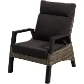 Les Loungestoel Treviso Brick - bruin