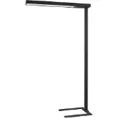 Arcchio Vloerlamp Susi, dimbaar, zwart, Werkkamer / Kantoor, Aluminium, Modern